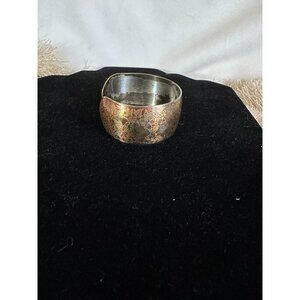 Vintage Reed and Barton Damascene cuff bracelet